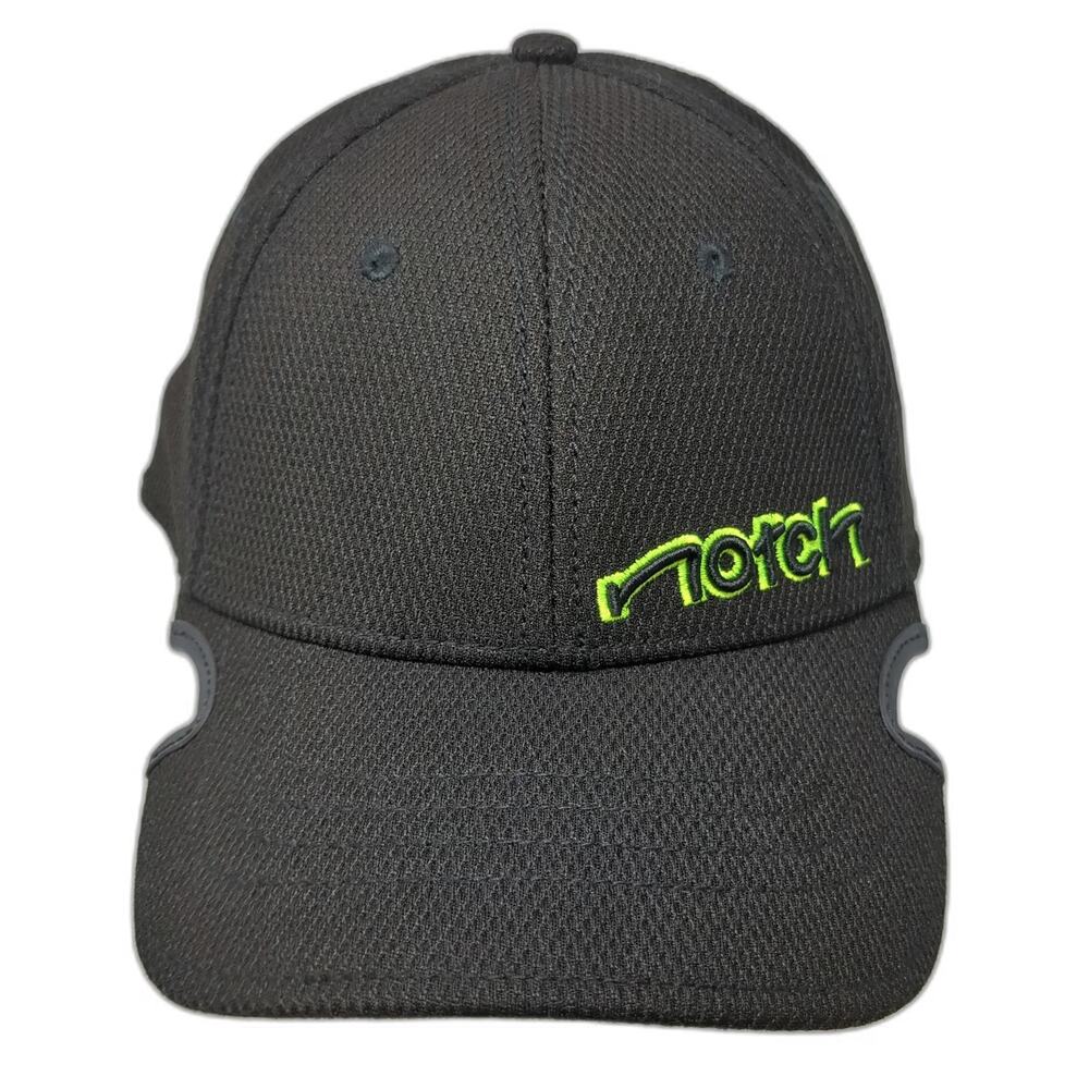 Notch Baseball Cap Black XL Notch Brim Sunglasses Friendly Stretch Fit Hat